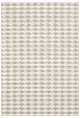 Style Haven Wren Carved Diamond Trellis Ivory/ Beige Area Rug