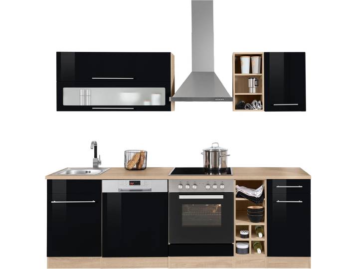 KOCHSTATION KS-Eton ohne E-Geräte, Breite 240 cm