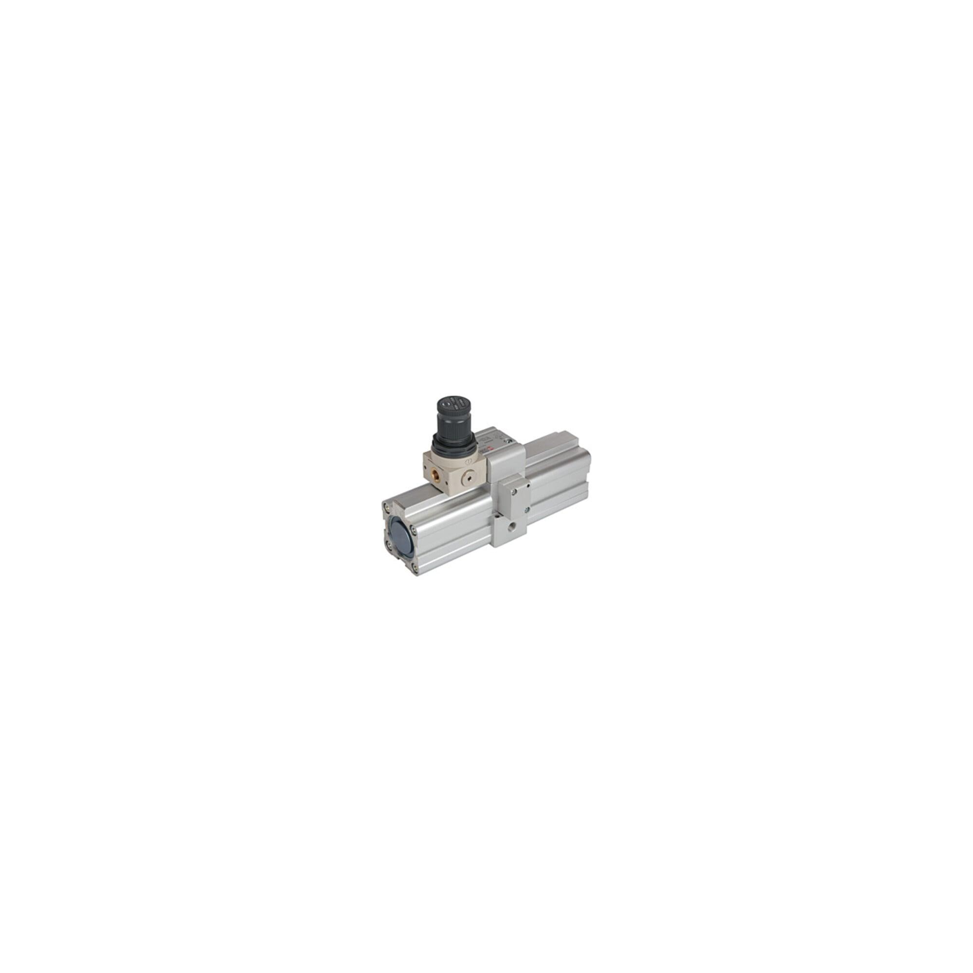 Riegler Luft-Luft-Druckverstärker (Booster) m. Regler, G 1/8, Kolben-Ã˜ 40 (B-922)