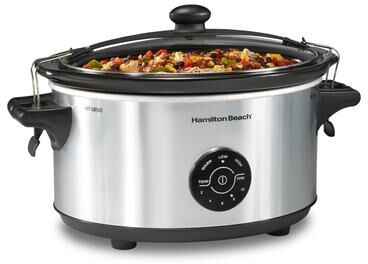Hamilton Beach Programmable Stay or Go 7 Quart Slow Cooker,