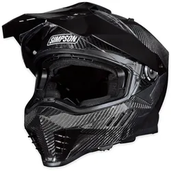 Simpson Xcursion Bandit Carbon, Endurohelm - Carbon - M