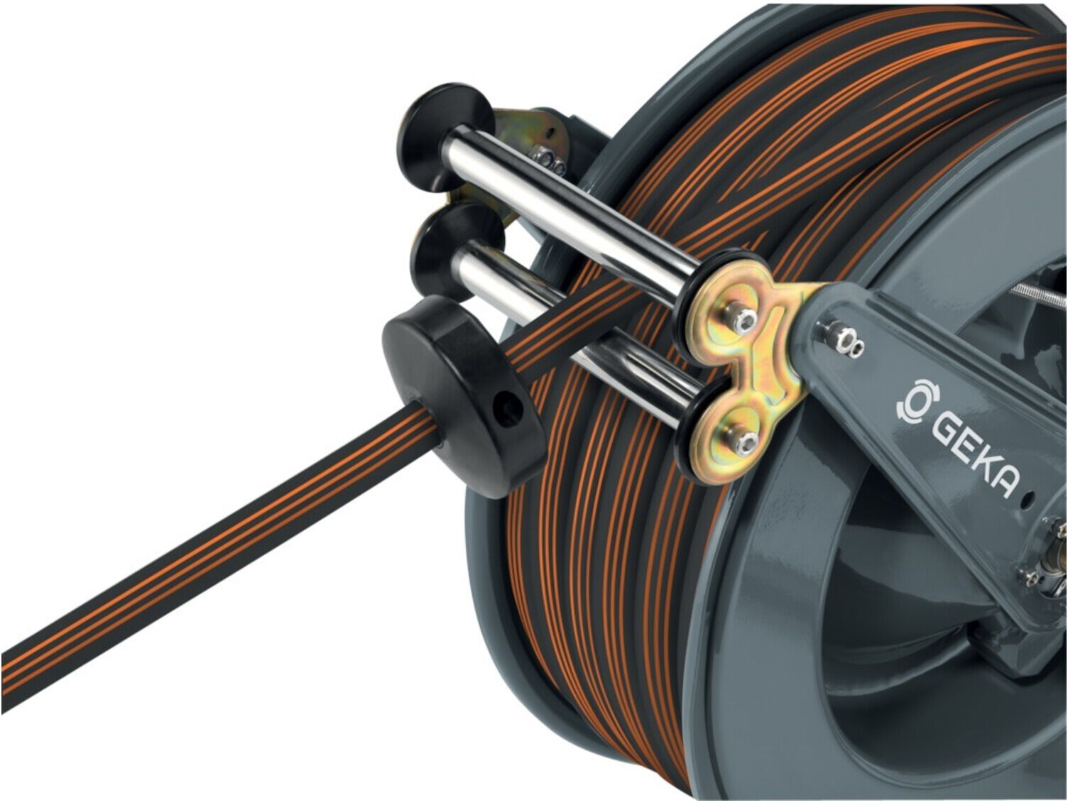 GEKA Schlauchaufroller plus ,PA30GSK, inkl 25m-EPDM-Schlauch EURO TRIX 3/4 (42.9031.9)