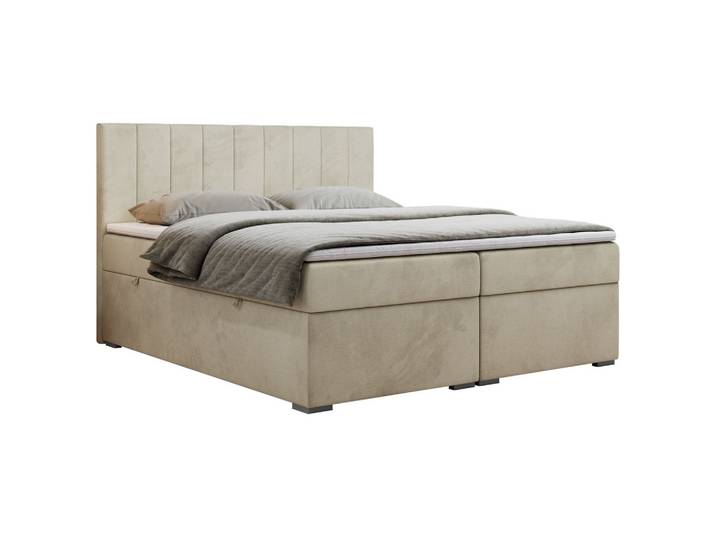BOXBETT LOPE 200/200 - Beige Velvet - H3