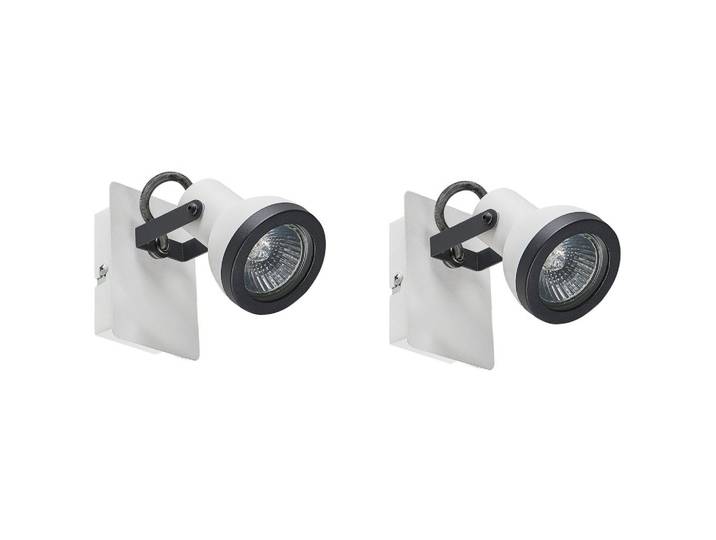 WANDLEUCHTE 2er-Set Baro 9/7/10 cm Wandlampe