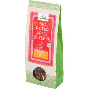 Herbaria Tee Roter Apfel, BIO, Früchtetee, loser Tee, 60 g