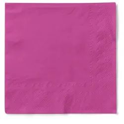 Tissue Serviette Violett, 24 x 24 cm, 150 Stück - Mank