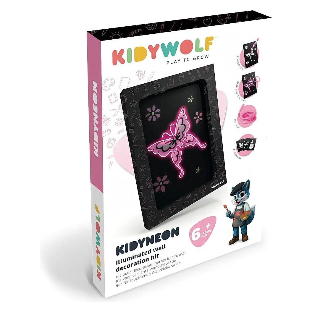 Kidywolf Leuchtendes Wandbild 3er-Set, Prinzessin (418266)