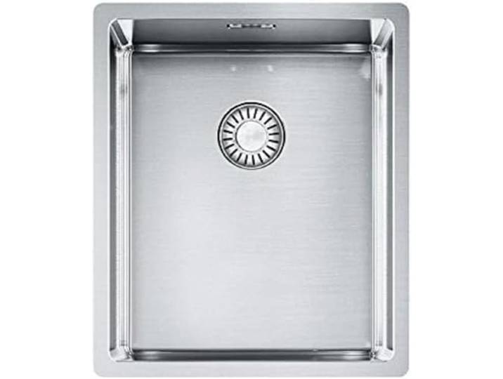 Franke BXX 210 – 36 (Spüle Spülbecken auf Waschtischplatte, rechteckig, Edelstahl, Edelstahl, 1 in, rechteckig)