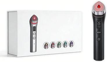 Uplift Picks 5 Mode RF Facial Beauty Device For Skin Tightening black