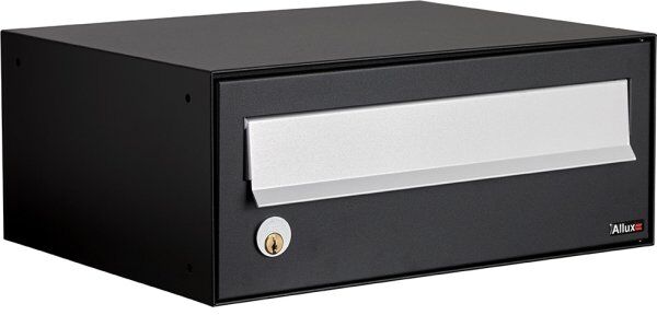 Allux Lc4 Systempostkasse, Sort Stål, 1 Modul