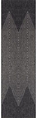 Momeni Skyline Decor Charcoal Como Rugs in Rectangle Shape - 7' X 10'