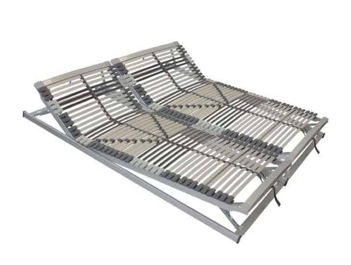 Lattenrost 180x200 cm (2er Set 90x200) - Nimbo KFV - 44 Leisten - 7 Zonen - Schulterzone - Nicht Durchgehender Lattenrost
