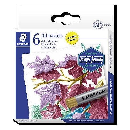Staedtler lpastellkreide Metallic, 6er Kartonetui (6x) (2420M C6-C)