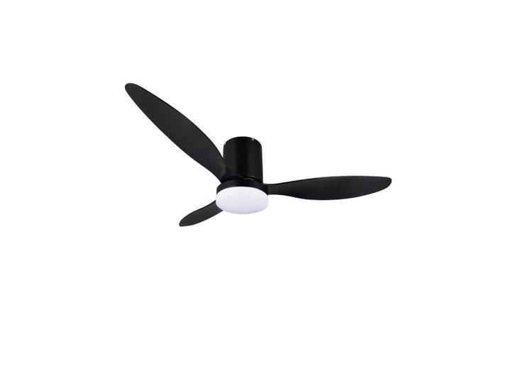 Deckenventilator, Kunststoff, 31.0 cm, Fernbedienung, Sommerbetrieb, Winterbetrieb, geräuscharm, getrennt schaltbar, Farbtemperaturwechsler, Lampen & Leuchten, Innenbeleuchtung, Deckenlampe, Deckenlampen