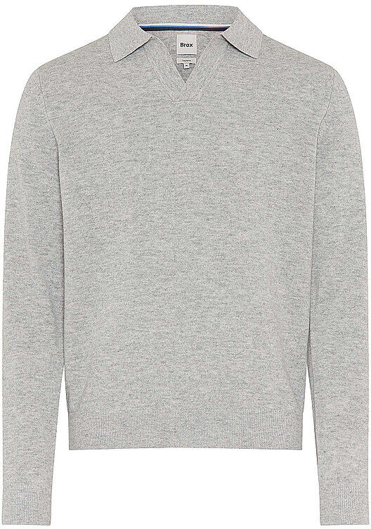 BRAX Pullover PASCAL hellgrau   S S