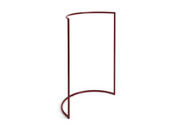 HAY Colour Rack c-shape klerenhanger 112x150 cm Maroon red