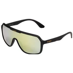 Cairn, Unisex, Sportbrille, Powell Cat 3 - Fahrradbrille, Gold, Schwarz