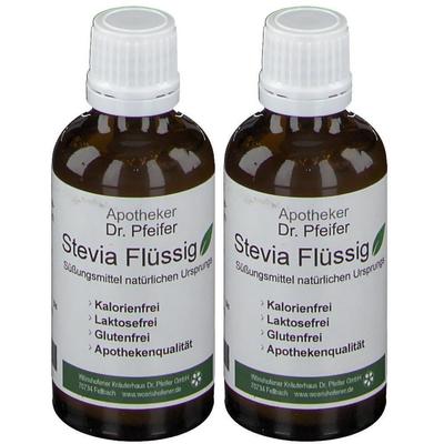 Stevia Dr.pfeifer Flüssig 2x 2x50 ml Flüssigkeit
