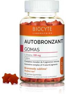 Biocyte Gomas Bronzeado Luminoso Autobronzant 60 gomas