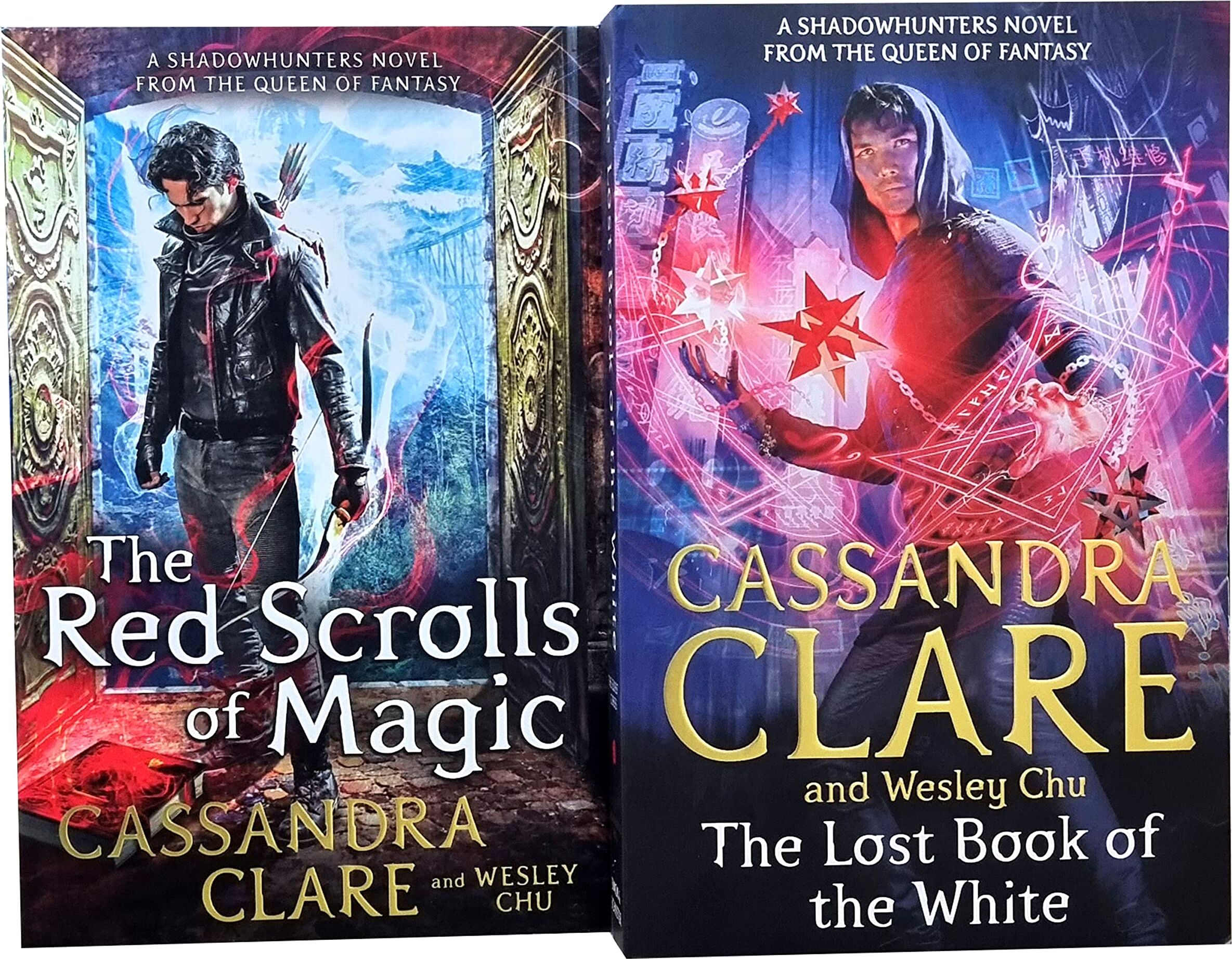 Simon & Schuster Cassandra Clare The Eldest Curses 2 Books Collection Set (The Lost Book of the White, The Red Scrolls of Magic)