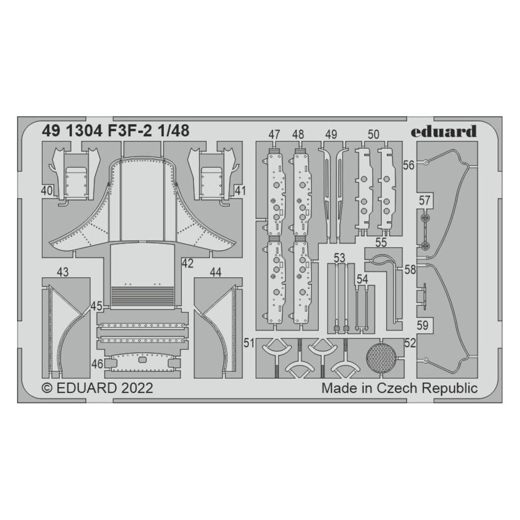 Eduard F3F-2 for ACADEMY (491304)