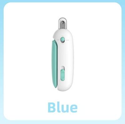 Happy Pet Pantry Professional Pet Nail Clippers With Adjustable Safety Hole For Cats & Dogs blue