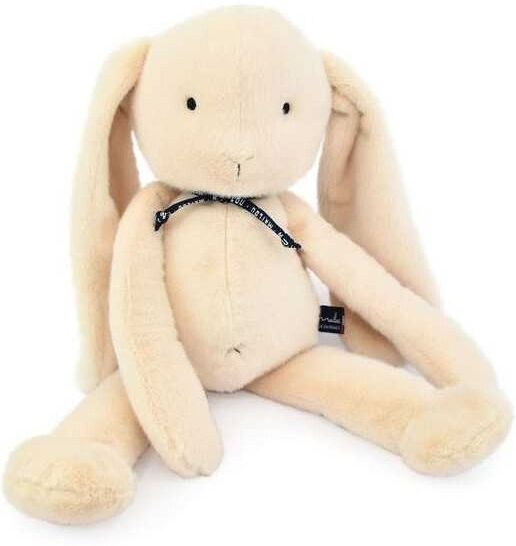 Peluche Méloé : Le Lapin Beige 56 cm - Maïlou Tradition