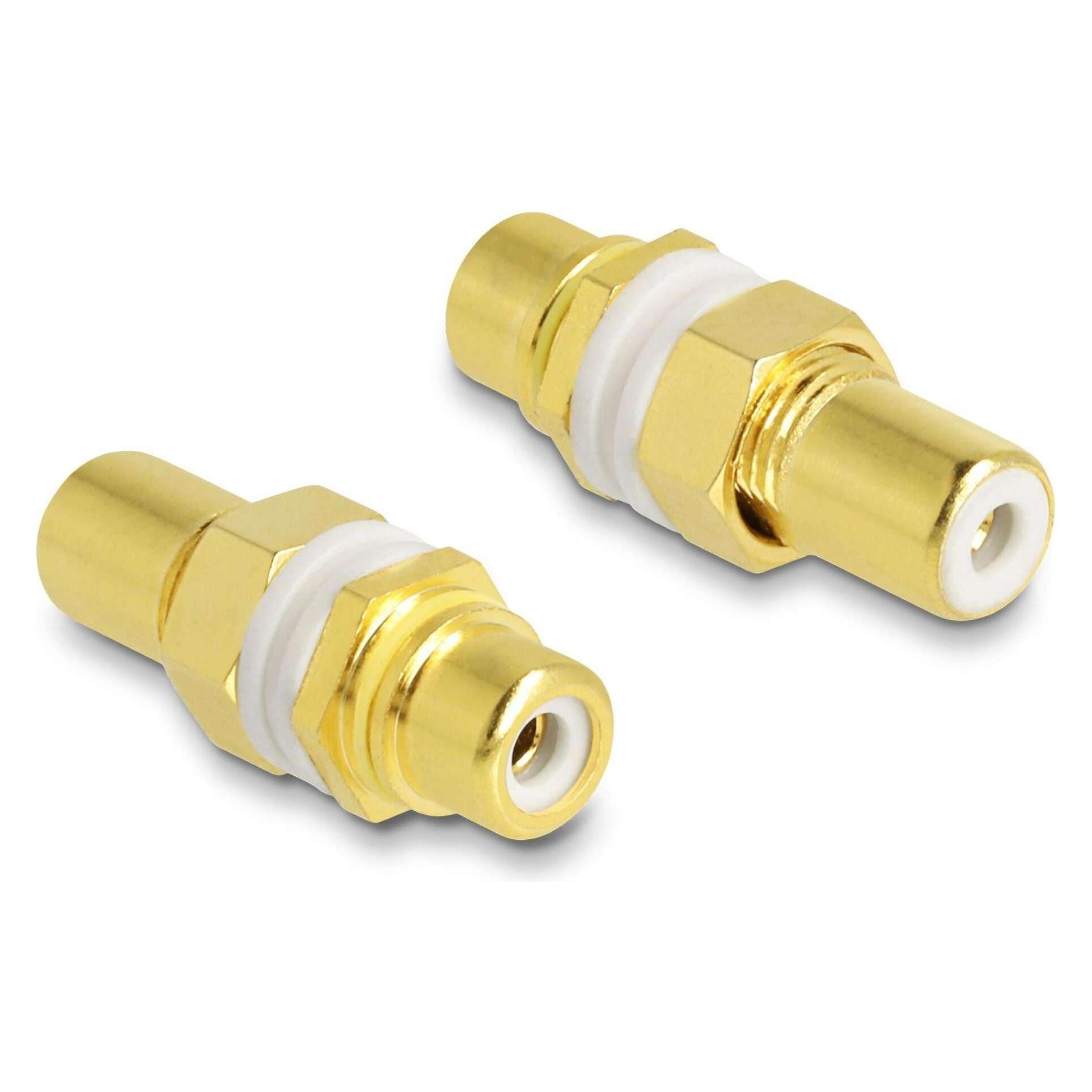 Delock Audio-Adapter Buchse/Buchse Cinch - Cinch (Klinkenadapter) (64141)
