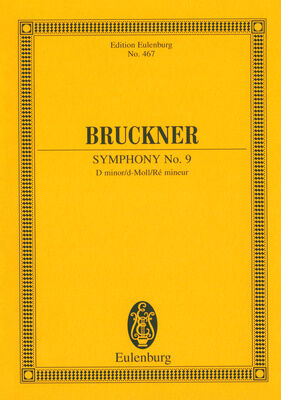 Edition Eulenburg Bruckner Sinfonie Nr. 9 d-moll