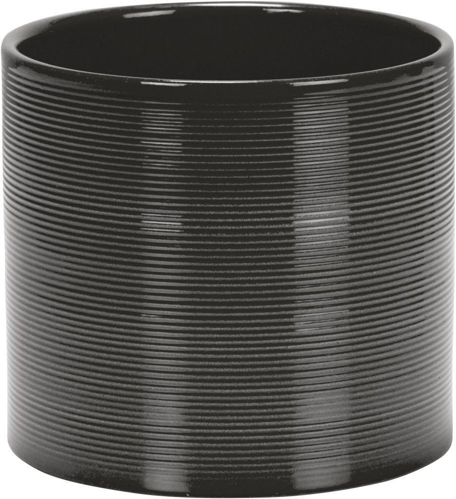Scheurich Übertopf Serie 828 Ø 16 x 15 cm glass grey