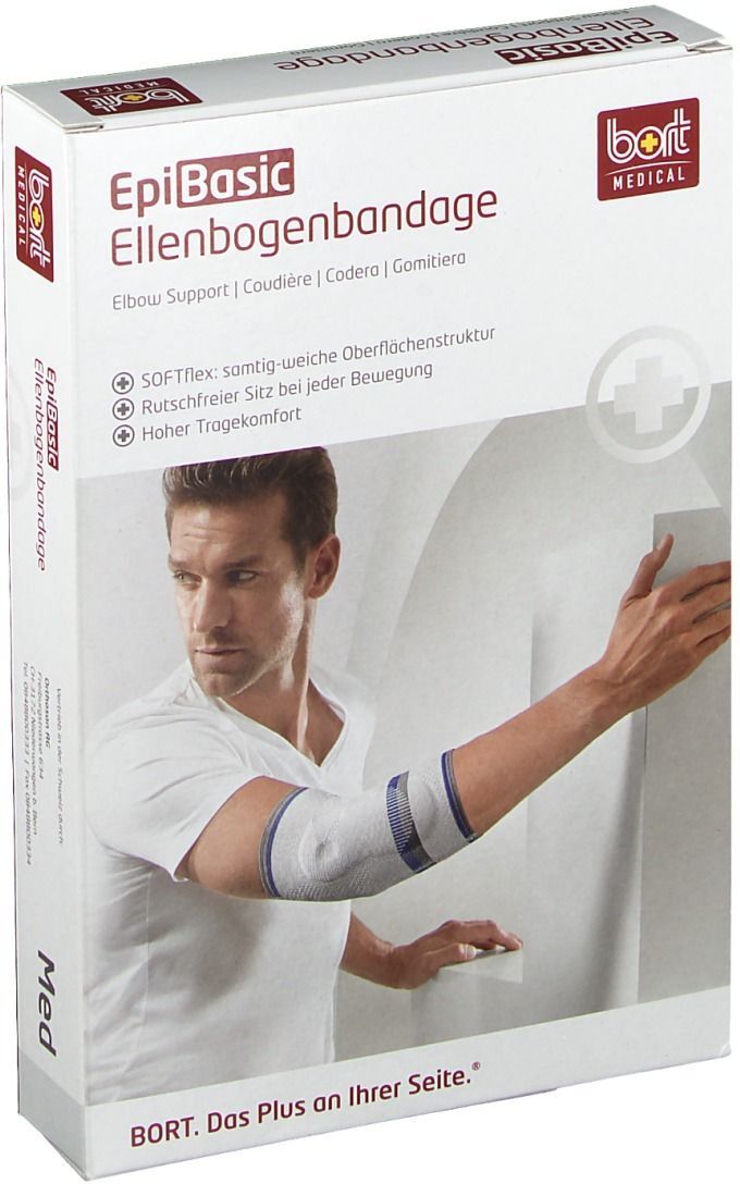 Bort EpiBasic Bandage S silber 1 St Bandage(s)