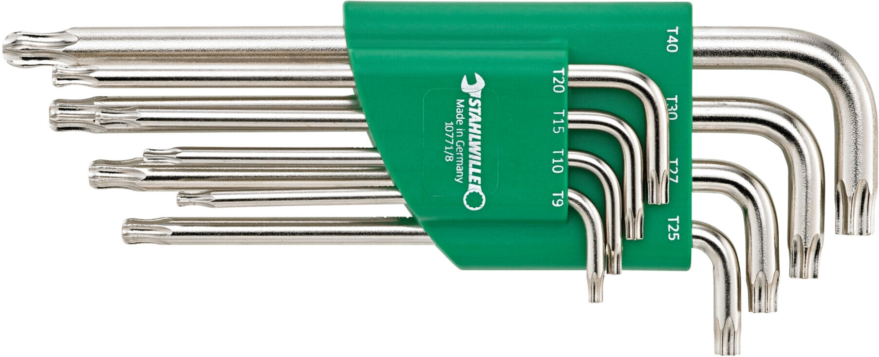 Stahlwille Winkelschraubendreher-Satz 10771/8 Bereich T9 - T40 8 tlg. (96432700)