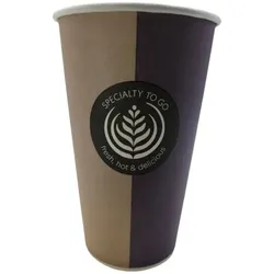 1000 Kaffeebecher 400 ml Ø 90 x 135 mm "Specialty to Go" – Coffee to Go Becher