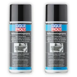 2x Reifenmontagespray LIQUI MOLY 1658 Montage Spray Reifen Auto Motorrad 400ml Dose