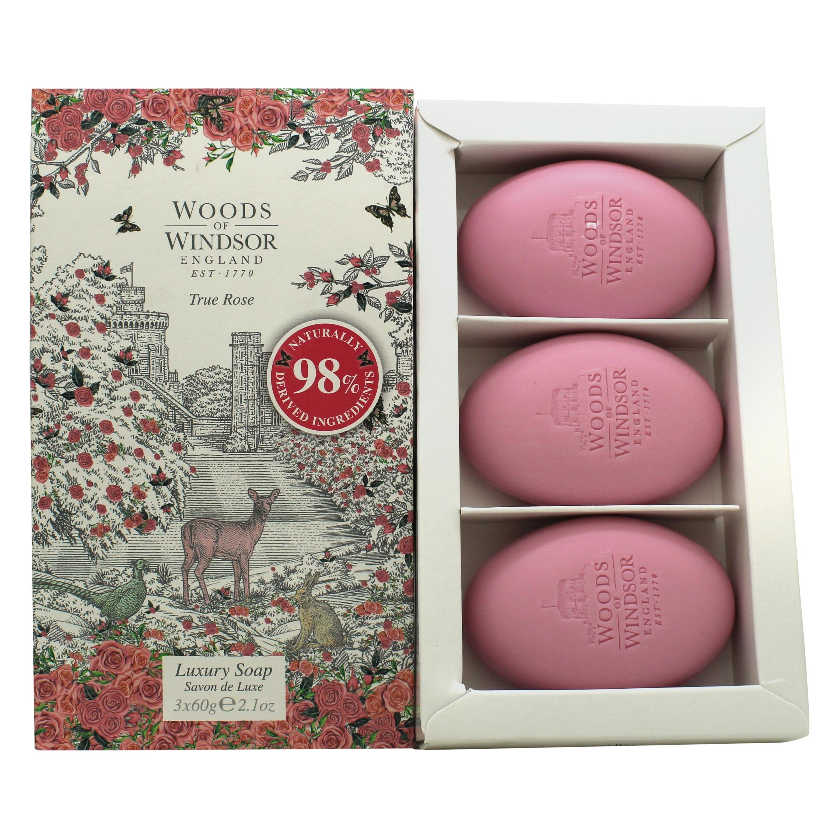 Woods Of Windsor True Rose (Hartseife, 60 g) (538831)