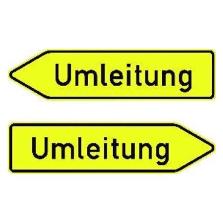 Magni VKZ.454-40, 1250x350mm Umleitung doppelseitig RAL-Gütezeichen Folie RA2 (86686804)