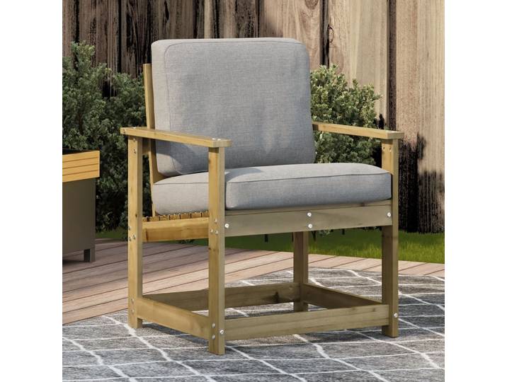 vidaXL Gartenstuhl 62x56x77 cm Kiefernholz Imprägniert