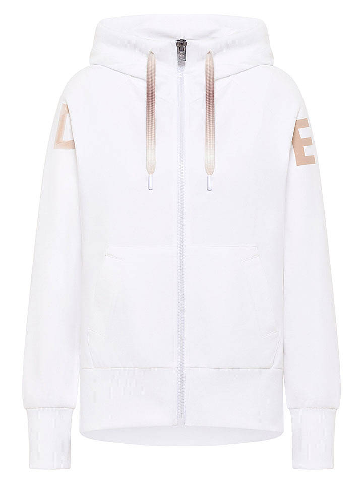 ELBSAND Sweatjacke "Kala" in Weiß - XL
