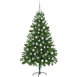 vidaXL, Weihnachtsbaum, Keno (mit 120 pinken Bällen) (180 cm)