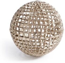 Zodax Reticolo Decorative Gold Metal Orb