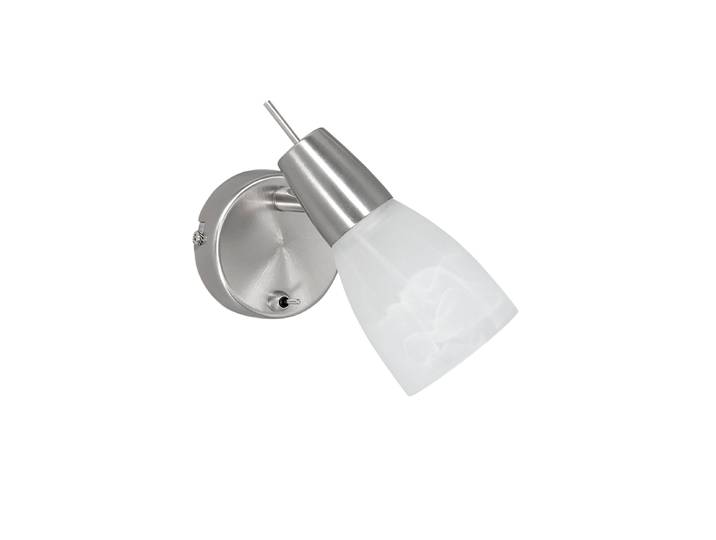 JUST LIGHT Wandleuchte JULIA LED , silber (silberfarben), 1, Ø 8cm H: 15,5cm, 1 Stk., Leuchten, wechselbares LED Leuchtmittel, Wandleuchte