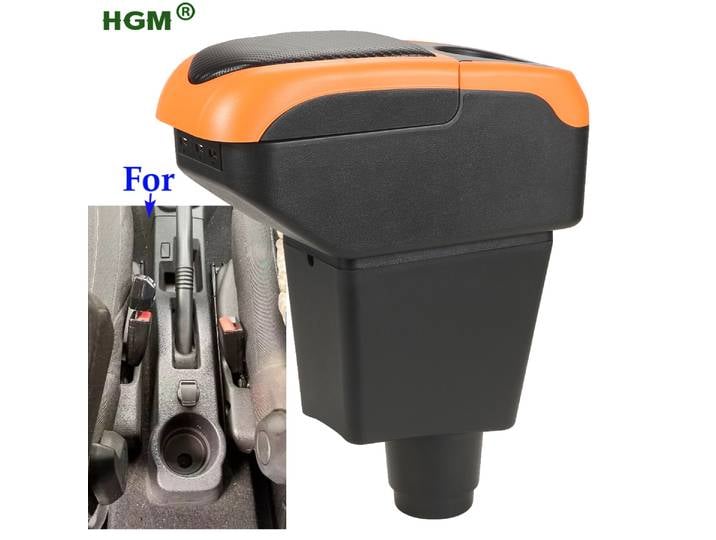 Accoudoir intérieur de voiture avec boîte de rangement, accessoires de rénovation, Renault Logan 2, Dacia Logan 2, Dokker, Sandero 2