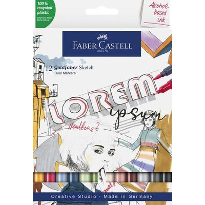 Faber-Castell Goldfaber Sketch Marker 12er Set