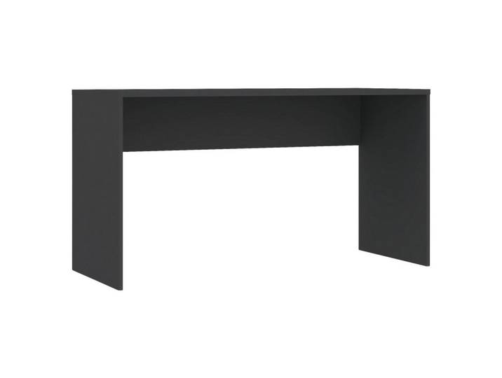 Hom`in Schreibtisch, Anthrazit, Holzwerkstoff, rechteckig, Wange, 73x54.4x135 cm, Büromöbel, Schreibtische, Bürotische