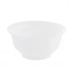 Mobil Plastic Weiße Salatschüssel aus Kunststoff, Ø 38 cm, H 18 cm, Eco