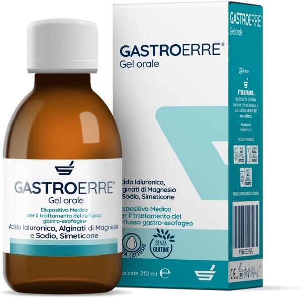 STERILFARMA Srl Gastroerre Gel Antiacido e Lenitivo, 210 ml