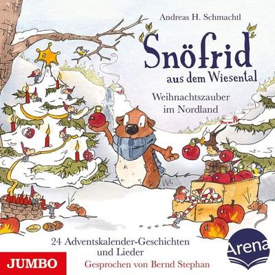 Snöfrid aus dem Wiesental. Weihnachtszauber im Nordland - 24 Adventskalender-Geschichten - Andreas H. Schmachtl, Audio, 4066339847811