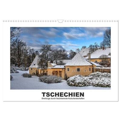 Tschechien - Streifzüge durch faszinierende Kulturlandschaften (Wandkalender 2027 DIN A3 quer), CALVENDO Monatskalender