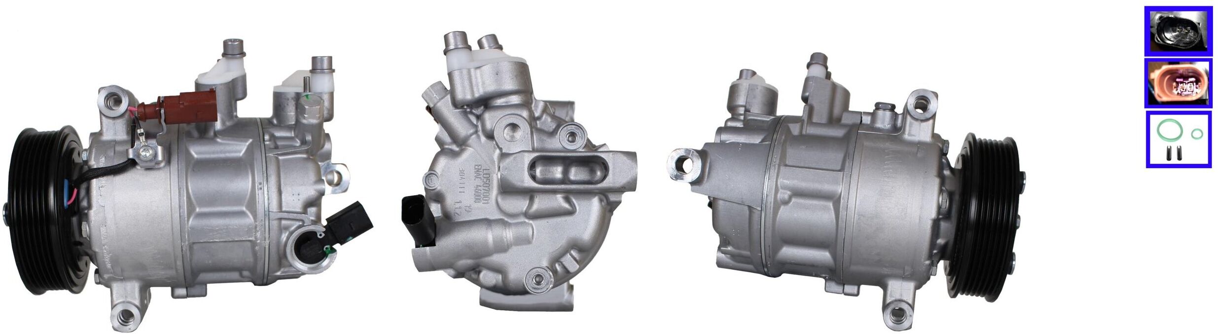 Lucas Kompressor, Klimaanlage Acp01348 Für Ford Cupra Man Vw