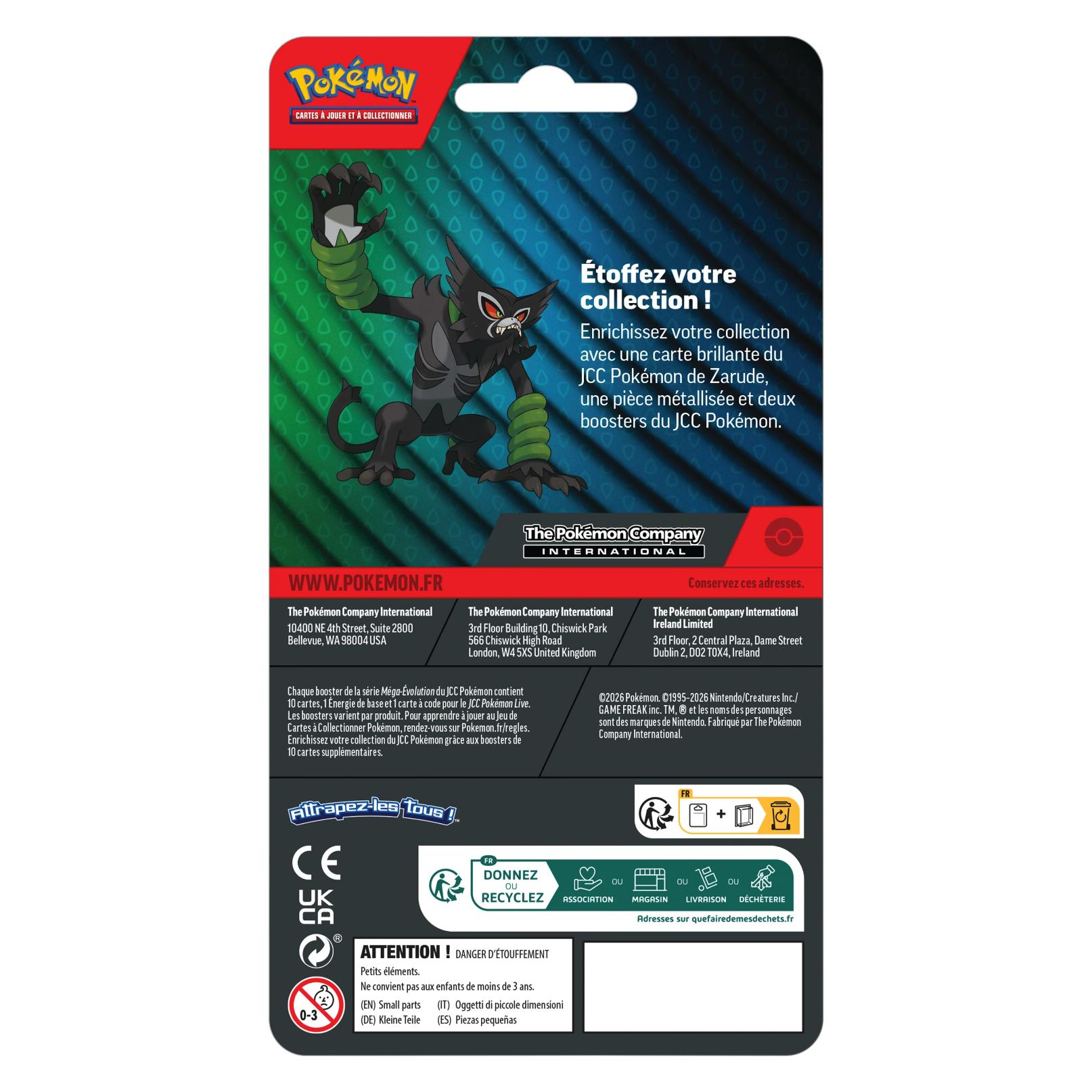 Pokémon 2er Blister Set 2026 (Französisch, Booster Pack) (196214141926-196214141926)